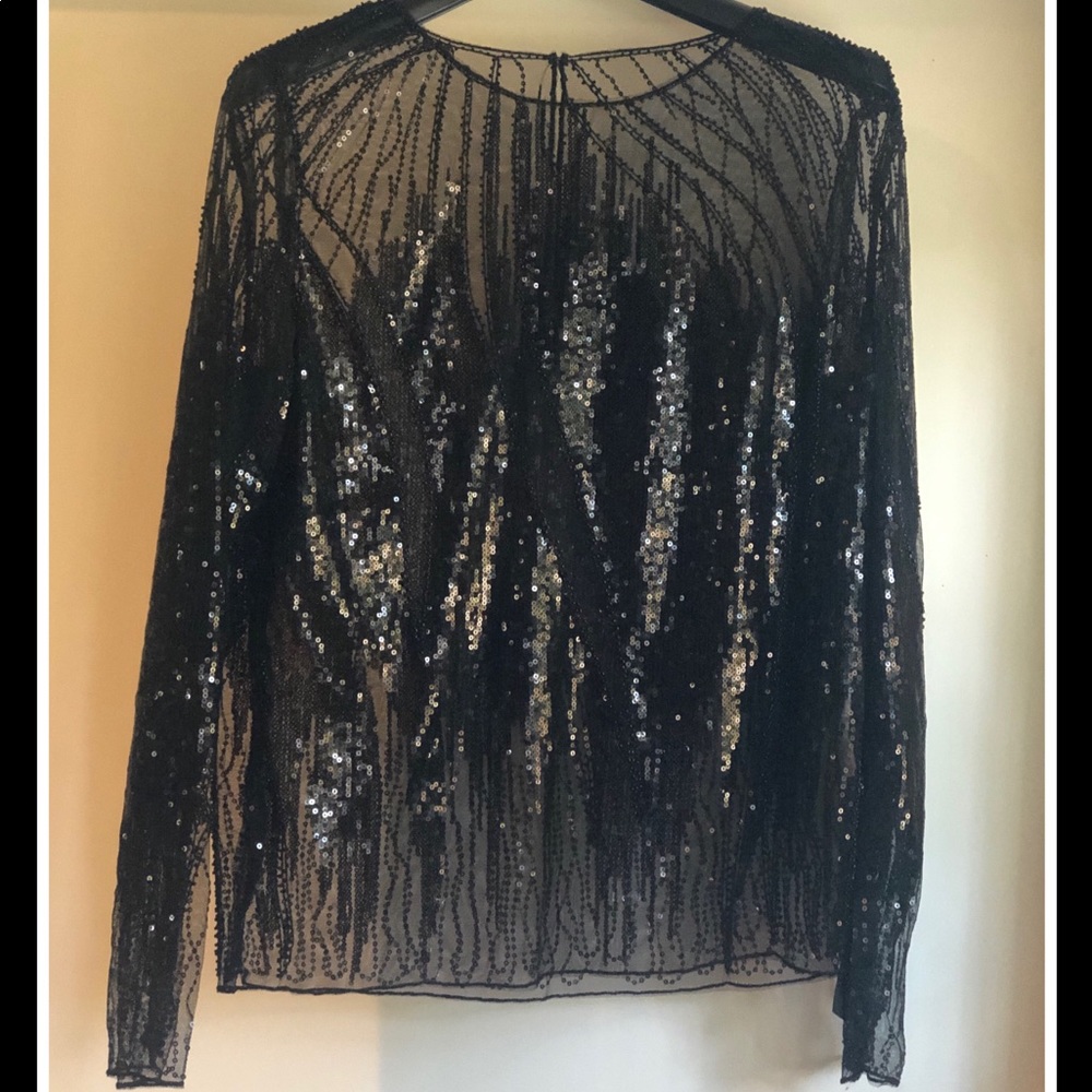 Sequins coctel top